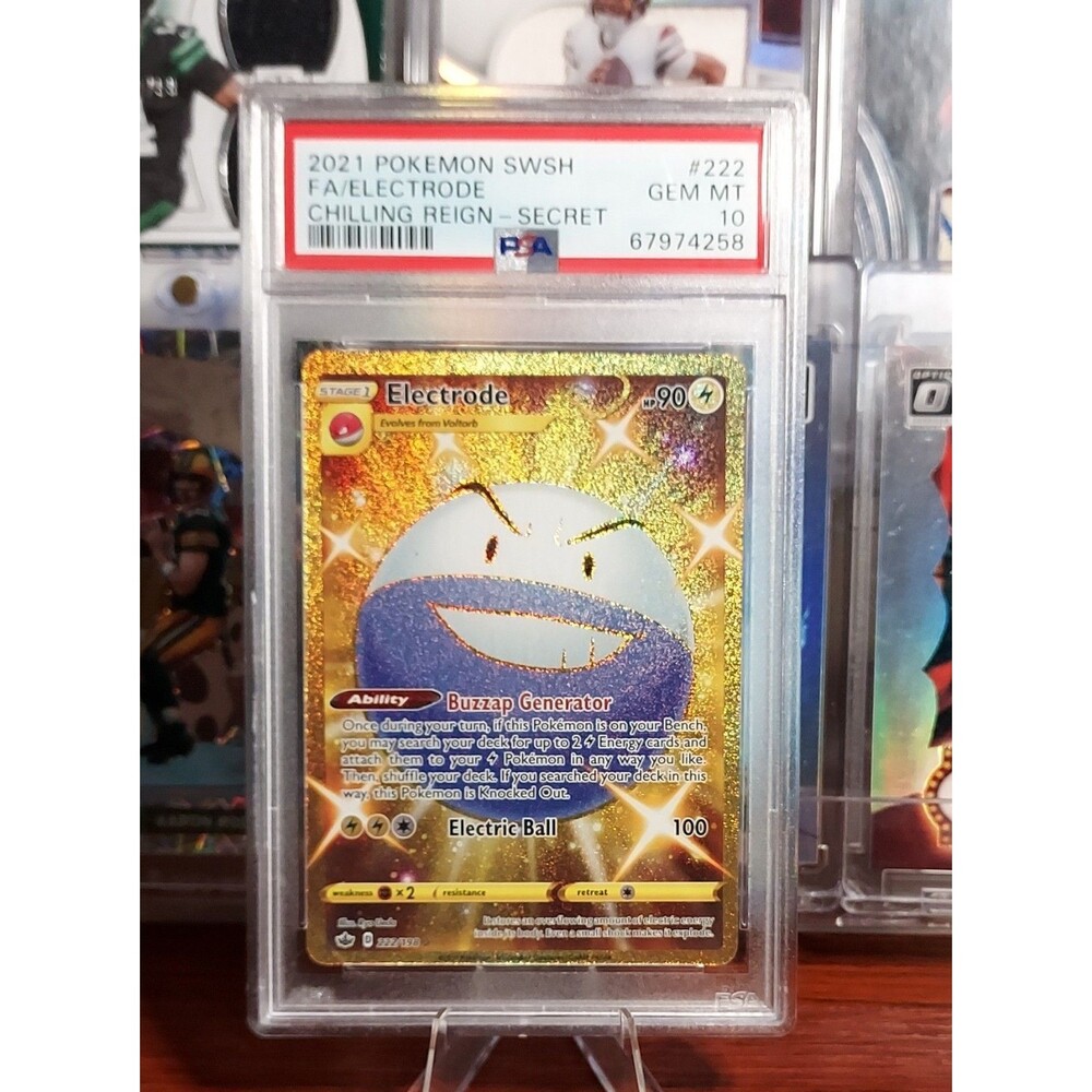 Electrode (Secret) 222/198 Swsh06: Sword & Shield - Chilling Reign Holo